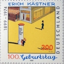 Briefmarken Erich Kästner, BRD 1999