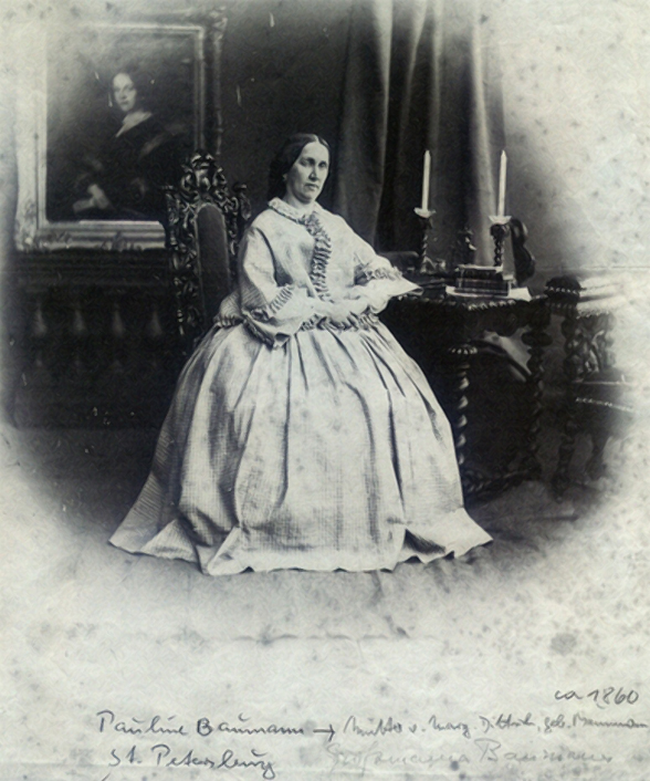 Pauline Baumann 1860